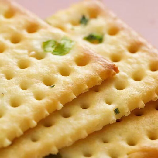 Totaste Toast chive soda biscuits 350g salty soda children's breakfast for pregnant women office casual snack cake points