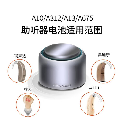 西万博助听器专用电池奥迪康德国进口e312e10纽扣电子e13原装A675引擎 进口：H312 一盒60颗+加送大保鲜盒+干燥饼