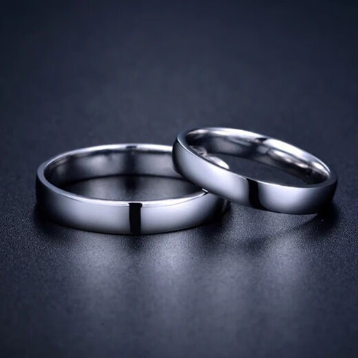 Limeng Jewelry PT950 platinum ring ring size 15