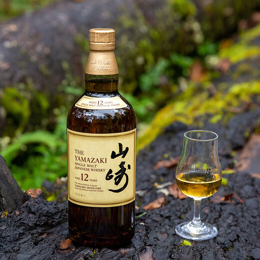 山崎（Yamazaki）12年 单一麦芽 日本威士忌 洋酒 700ml 男生礼物