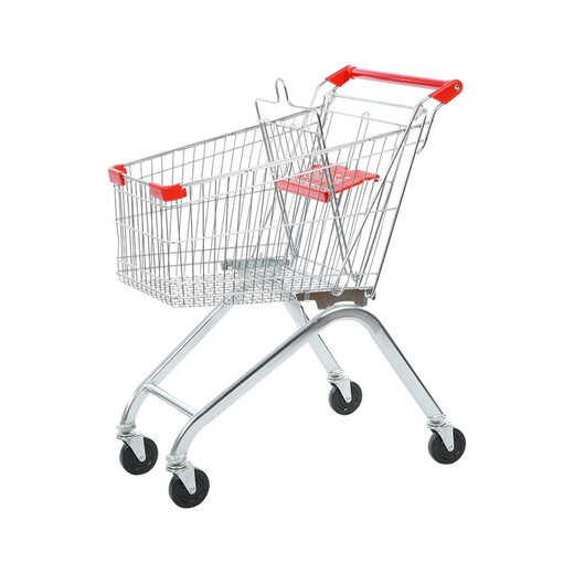 Boelter Supermarket Shopping Cart Shopping Cart Mall Store Large Purchasing Cart Grocery Cart Home Convenience Store Tally Cart 60L Standard Configuration