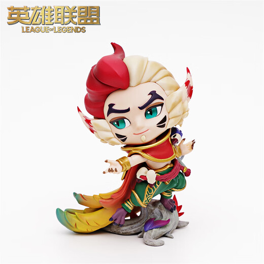 League of Legends LOL Luo and Xia Couple Set Doll Xia Luo Figure Q Version Cute Gift Figure Set Game Peripheral Luo and Xia Medium Size