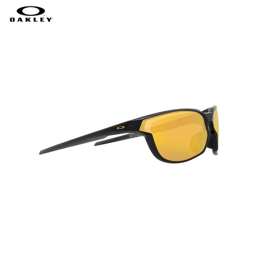 OAKLEY Sports Glasses Riding Score Ruizhi Goggles Running Sunglasses Men and Women Sunglasses 0OO9227 Gold Lens/Black Temples/922702