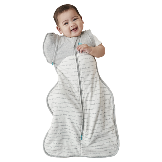 LOVE TO DREAM Anti-jump Sleeping Bag Newborn Baby Autumn and Winter Thickened Warm Swaddle Sleeping Bag Children's Surrender Anti-Kick Quilt White Detachable Sleeve Autumn and Winter Warmth 2.5TOG L Size 12-20Jin Jin equals 0.5kg