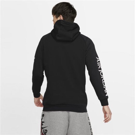 JORDAN Men's full-length zipper hoodie JORDANJUMPMANCLASSICSCK2224CK2224-010L