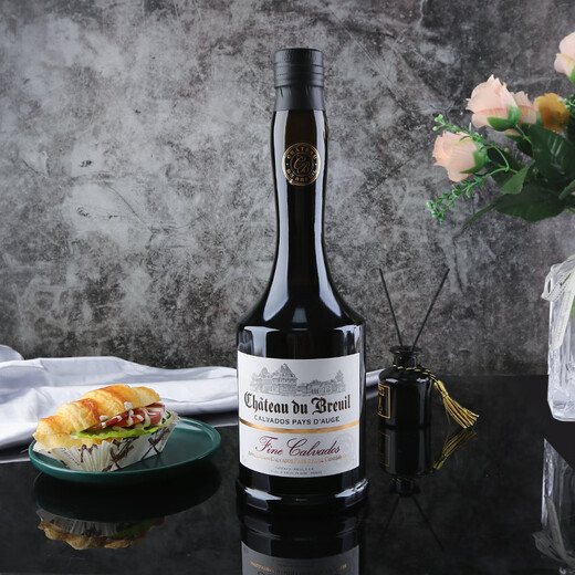 布勒伊酒堡【原瓶进口】法国奥日产区卡尔瓦多斯苹果白兰地洋酒中秋送礼 布勒伊Fine苹果白兰地 700mL