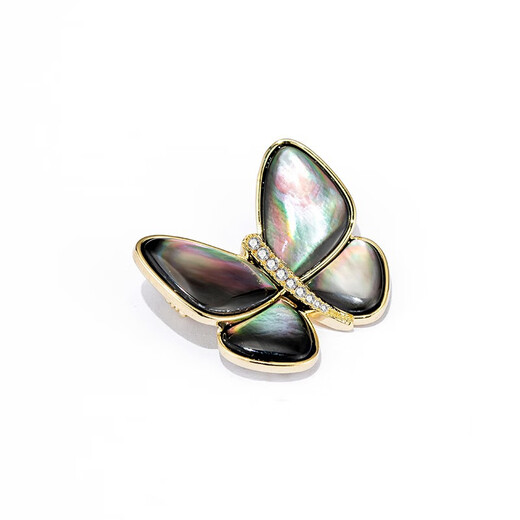 Qlady corsage brooch, high-end female brand, light luxury, anti-exposure pin, accessories, scarf buckle, Mother's Day birthday gift, white