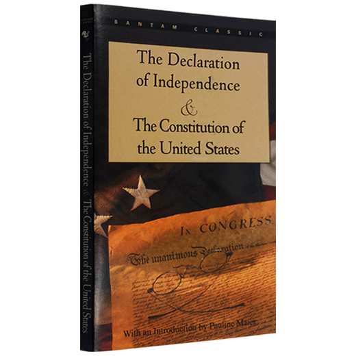英文原版 独立宣言与美国宪法 The Declaration of Independence and