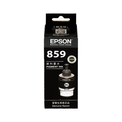 Epson T859 Оригинальные чернила подходят для L1455 655 M105 205 101 201 605 Принтер черный цвет Оригинальный Epson 672 Red Ink/7500 страниц