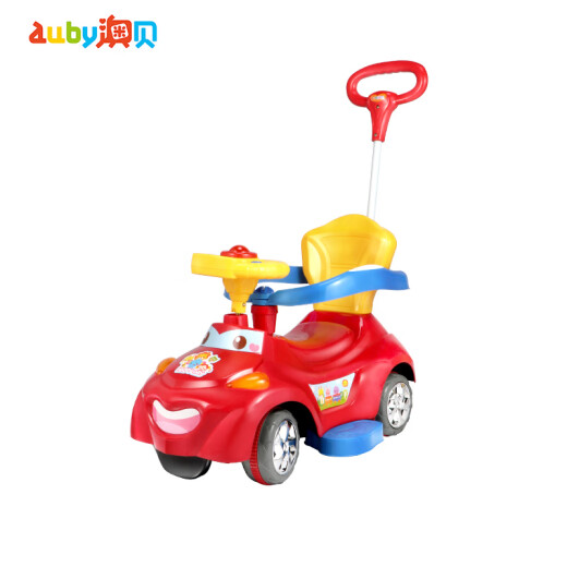 AUBY children's toys boys and girls multifunctional stroller music steering wheel learning walking stroller scooter toy 464110DS