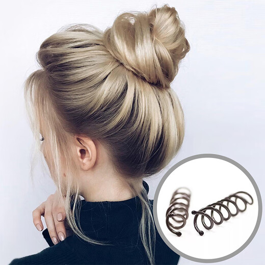 Goody hair twist artifact spiral hairpin ball head lazy commuter hair fixing invisible hairpin hairpin headwear 2 pack