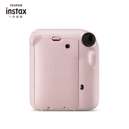 Fuji Instax Polaroid single-time imaging camera mini12 (mini11 upgraded model) Asakura pink photo paper battery set