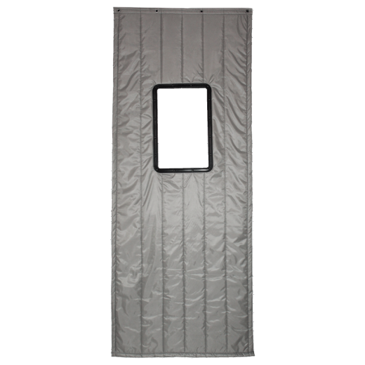 Shuangdie Winter Cotton Door Curtain Thickened Warmth Windproof Windproof Coldproof Insulation Home Commercial Air Conditioning Insulated Cotton Door Curtain Light Gray Customized Contact Customer Service (Single shot will not be shipped)