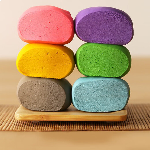 Meile Childhood Colorful Mud Plasticine Children's Non-Toxic Handmade Flour Mud Clay 24 Color Primary School Student Gift
