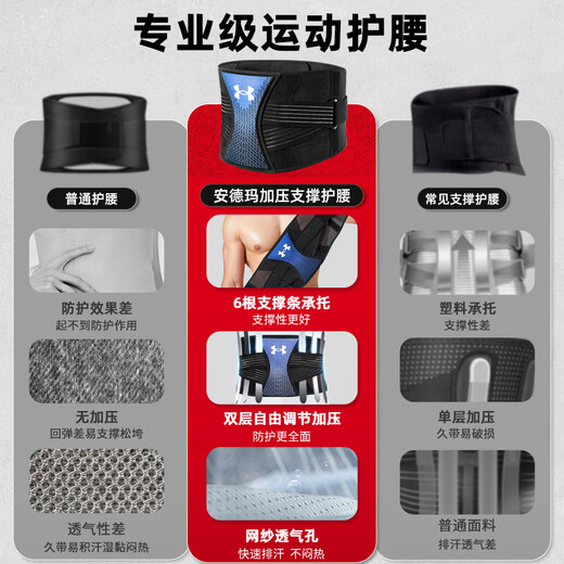 Under Armour (Under Armour) Поясная фитнес -пояс упражнения по талии.