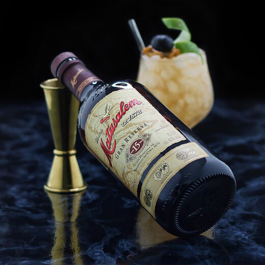 玛督萨朗姆酒原瓶进口叠层窖藏烘焙陈年朗姆酒洋酒 玛督萨15号经典朗姆 700mL 1瓶