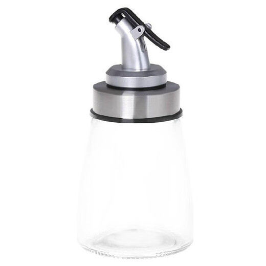 Hejun glass seasoning bottle controllable leak-proof oil bottle vinegar bottle seasoning bottle kitchen oil-proof soy sauce bottle cooking wine bottle