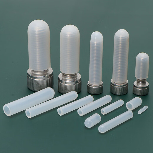 Thousands of pieces of light screw anti-collision cap silicone sleeve bolt silicone sleeve cap high temperature resistant screw protective sleeve silicone cap thread protective cap metric and inch protective sleeve plastic sheath soft rubber sleeve rubber protective sleeve M6x13 20 pcs