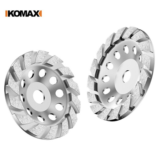 Komax diamond grinding disc angle grinder saw blade concrete wall cement grinding disc marble material grinding disc polishing disc 100mm grinding disc (1 piece)