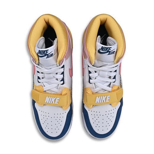 Nike (Nike) Shoes Women's Air Jordan (GS) AJ312 Femenino Año Nuevo Casta de baloncesto alto FD9909-161 Pink White 37.5