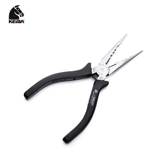 MDNG imported from Japan KEIBA Continental T-316S/T-346S electrician needle nose pliers 6-inch multi-functional pliers tip
