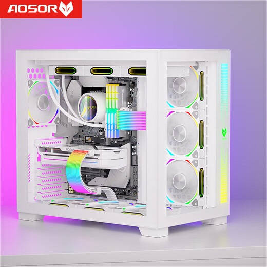 Cool Moon Meteor Shower Light Effect 5V Divine Light Sync Comet Mode 8/16pin third generation graphics card neon cable chassis decoration 24pin computer motherboard power supply extension cable argb neon cable single 8Pin/single 6pin graphics card neon cable white - no controller