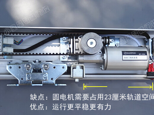 Shanghai Sanpu SANPOO sliding door automatic induction door automatic door unit operating room controller motor Ling 125A double door complete set of round motor