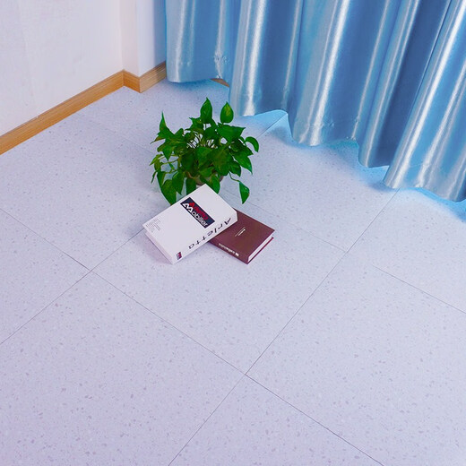 粟慄pvc塑胶地板贴自粘耐磨仿大理石水磨石地板革商用地胶垫地面翻新 Y6169款60cmX60cm[推荐]