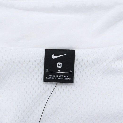 Nike (NIKE) new men's clothing, Windrunner sports big hook color-blocking comfortable stand-up collar jacket jacket BV5288-657 AV9756-100 woven basketball jacket Black and white M