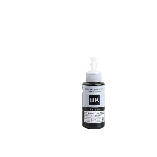 Веселый дом, применимый к Epson Printer Ink 672 Четыре цвета L380L360L310 Black L1300L130L313L351L363 672 [Черные 70 мл чернил] Печать около 4500 страниц