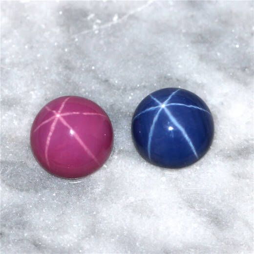 Chinese Valentine's Day gift starlight gem Burmese red loose stone round flat bottom smooth inlaid round (8.0mm)