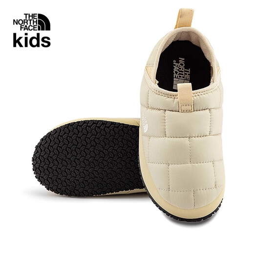 North Face Children's Clothing Mule Children's Slip-on Bread Shoes Camp Shoes Warm Outdoor Shoes|39UX 69Y/Brown 35 Inner Length 22cm