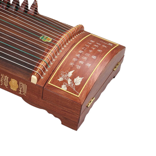 Dunhuang Brand Dunhuang Guzheng 694kk Banana Window Night Speech Examen de grado Prueba jugando piano conjunto completo de accesorios 9694TT Golden Pig Chronicle (conjunto completo de accesorios)