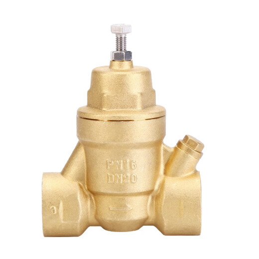 EMIKO 719 Presión de filtro de latón Válvula reductora Calentador Agua Purificador de agua Válvula de presión Presión Presión reductora Y12X-16T DN25 = 1 pulgada