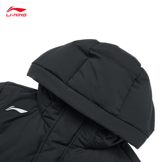 Li Ning Down Jacke Paar Outfit Winter loser warmes langes Down -Jacke AYMU499