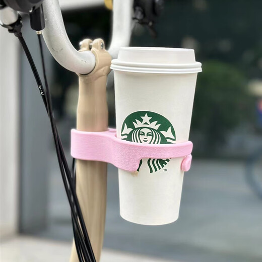 TKHE suitable for brompton small cloth folding bicycle accessories decorative milk tea coffee cup holder kettle cup holder apple green