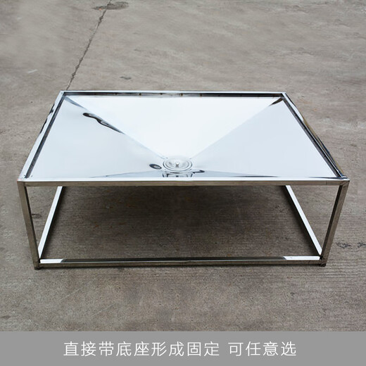 DOGSTORY stainless steel funnel tray dog cage large toilet pull-out pet cage small medium and large dog urine tray funnel tray 144.9*105cm stainless steel material