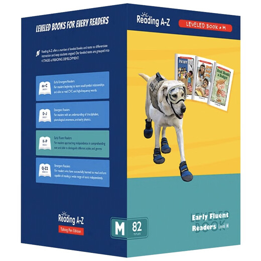 点读版 美国原版RAZ分级阅读 RAZ-M级 82册 raz点读版少儿英语启蒙绘本 不含点读笔