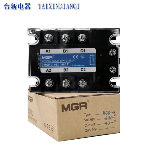 CLCEY乐清固态美格尔三相固态继电器直流控交流MGR-3 032 3880Z 80A z 80a