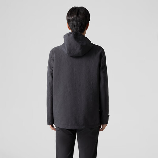 威可多（VICUTU）男士舒适御寒商务休闲风衣  蓝黑色 185/100A