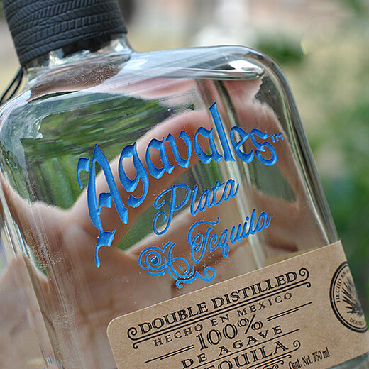 阿卡维拉斯洋酒龙舌兰 tequila 龙舌兰酒 调酒基酒 阿卡维拉斯银标 plata 750mL 1瓶