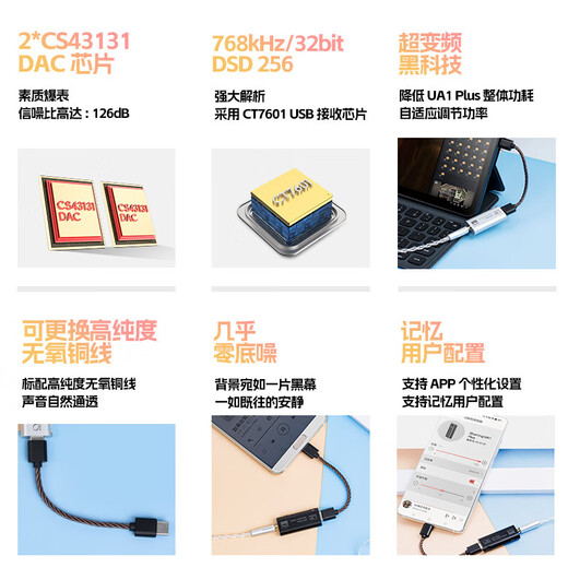 森海塞尔（Sennheiser）IE300/IE200/IE600/IE900 有线耳机旗舰级HiFi音乐高保真动圈入耳式耳挂耳塞超宽换能器 ie系列 IE200+山灵UA1 Plus小尾巴