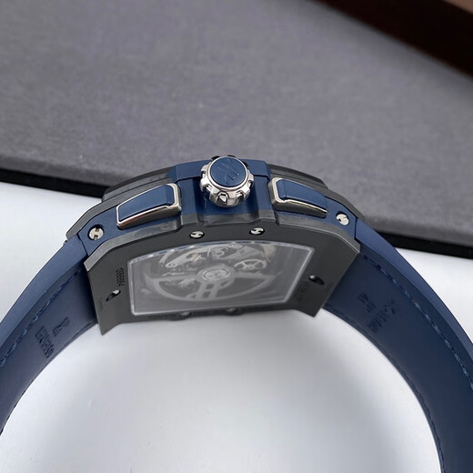 [Second-hand 99 new] Hublot/HUBLOT Soul BIG BANG series automatic machinery Swiss men's watch barrel type hollow waterproof luminous luxury goods 641.CI.7170.LR ceramics