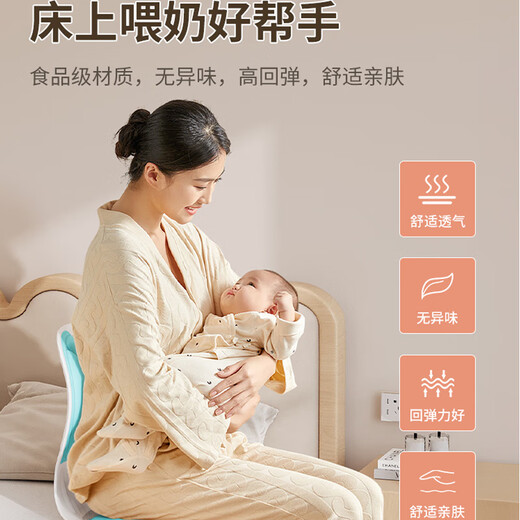 COOKSS Pregnant Women Breastfeeding Seat Breastfeeding Artifact Bed Waist Support Mom Office Back Bay Window Student Seat Cushion Pink Solve Pregnant Women Breastfeeding Low Back Pain Pressure