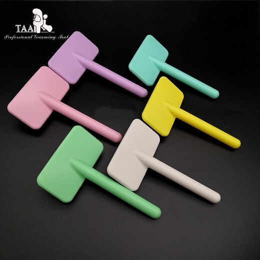 TAA Taiwan TAA Official Store Pet Grooming Needle Comb Little White Comb It It Elf Comb Professional Needle Comb for Hair Pulling 6 Needle Combs Color Mix and Match