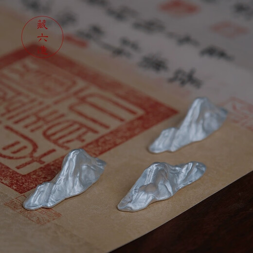 Zangliuzou sterling silver 999 sterling silver Jianshan ornaments, tea ceremony accessories, household kung fu creative ornaments, Jianshan ornaments