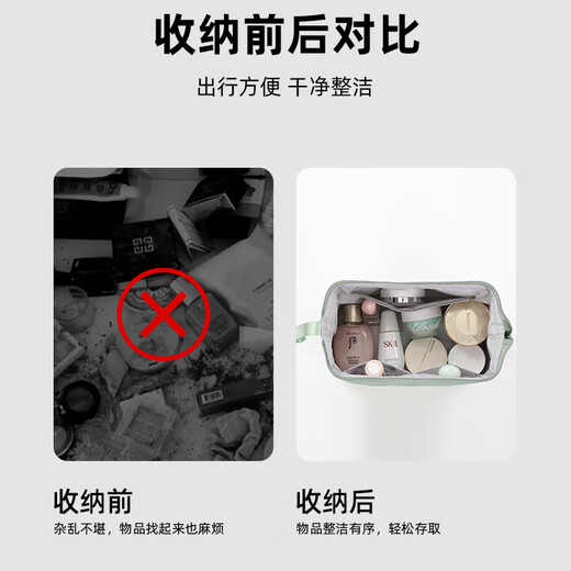 
Lehuo Travel Makeup Bag Large Capacity Portable Toilet Waterproof Storage Bag Women's Business Travel Women's Products High-Perfect Portable