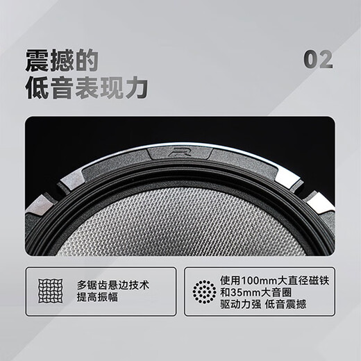 Alpine R2-S653 Drei-Wege-Auto-Audio-Set Lustless Bass Lautsprecher DSP-Verstärker modifiziert 3/3,5-Zoll-Midrange-R2-Hall-Ebene Drei-Wege R2-S653-Paketinstallation