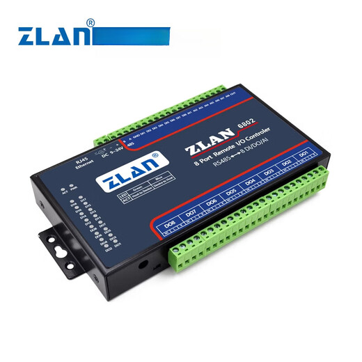 
ZLAN switch input and output module 8-channel DI/DO/AI analog quantity acquisition 6802/6842/684 ZLAN6842 default