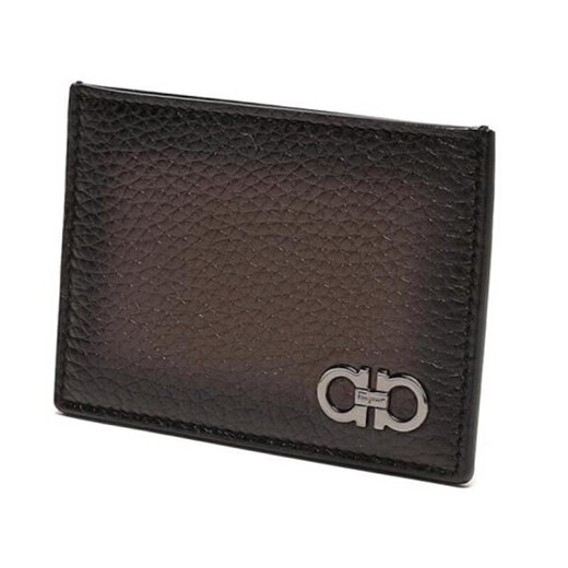 Ferragamo Men's Cowboy Card Bag Card Holder Short Half-fold Wallet Wallet Valentine's Day Gift 66A0750685797